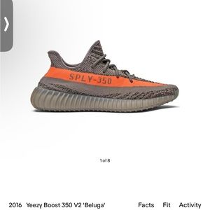 Yeezy Boost 350 V2 “Beluga Reflective” M 11.5 $130